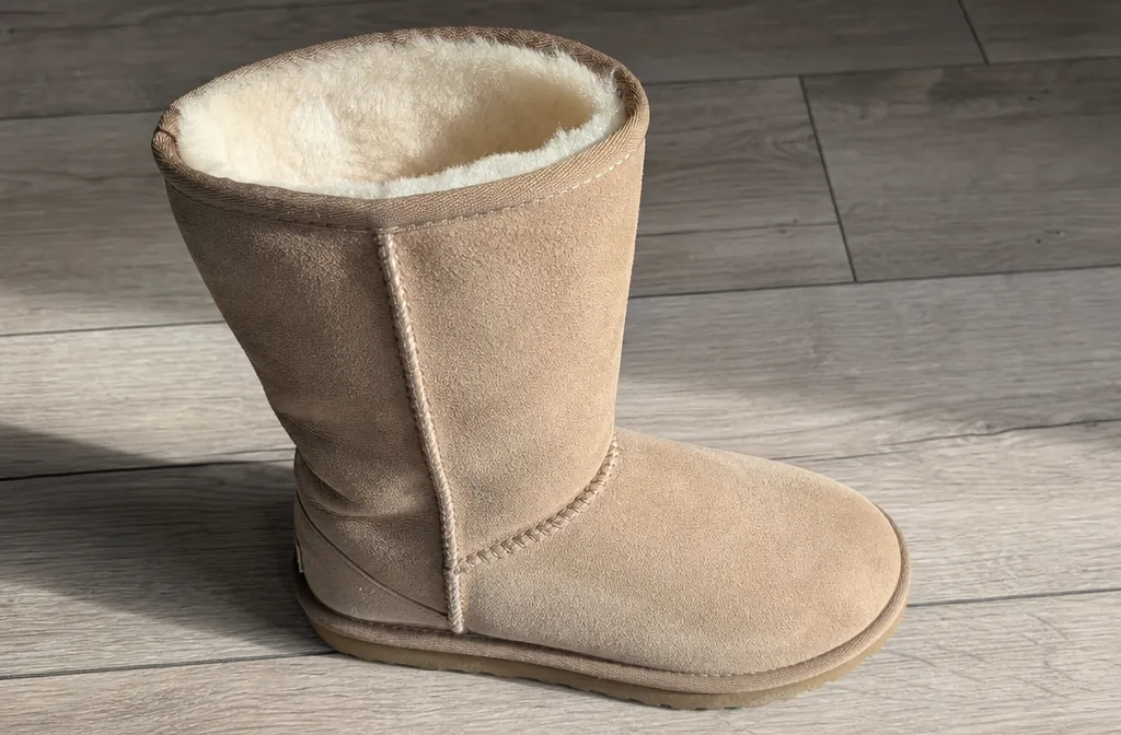 Высокие UGG до и после химчистки — после