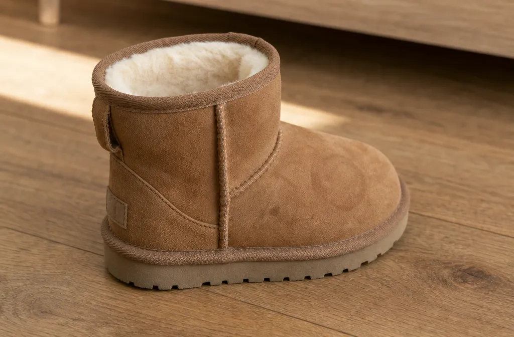 Детские UGG до и после химчистки — до